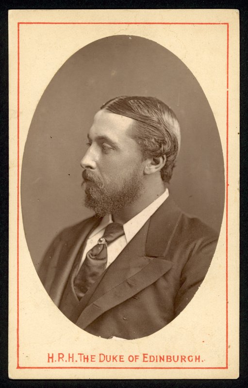 Príncipe Alfred, duque de Edimburgo de English Photographer