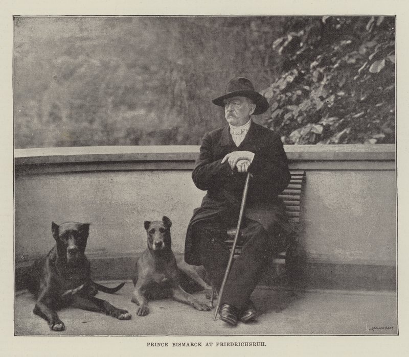Príncipe Bismarck em Friedrichsruh de English Photographer