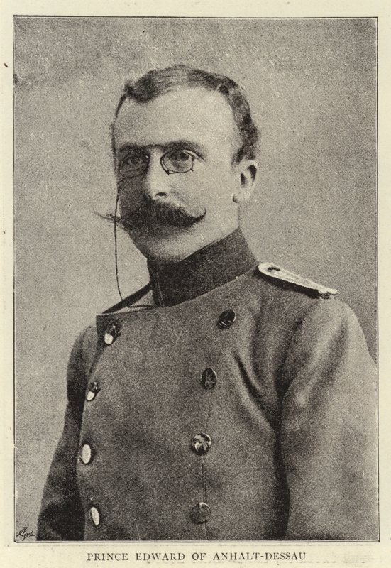 Príncipe Eduardo de Anhalt-Dessau de English Photographer