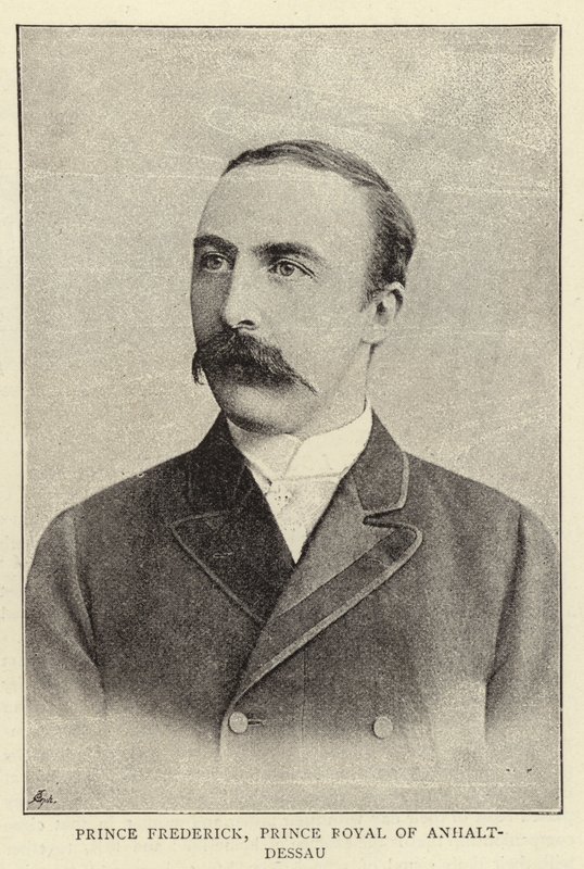 Príncipe Frederico, Príncipe Real de Anhalt-Dessau de English Photographer