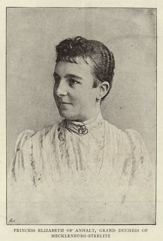 Princesa Isabel de Anhalt, Grã-Duquesa de Mecklenburg-Strelitz de English Photographer