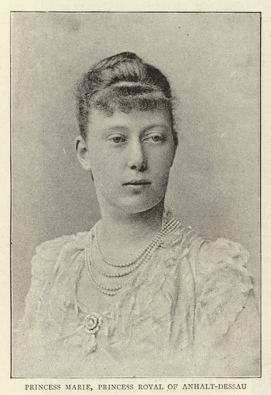 Princesa Marie, Princesa Real de Anhalt-Dessau de English Photographer