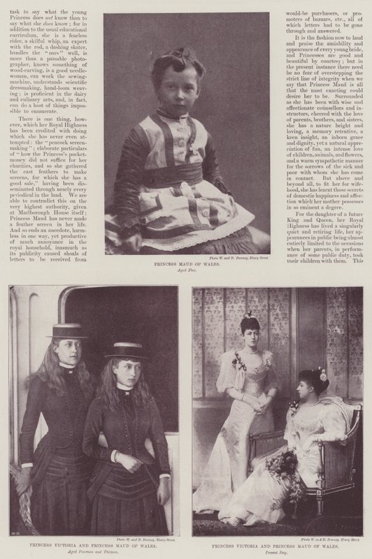 Princesa Maud do País de Gales de English Photographer