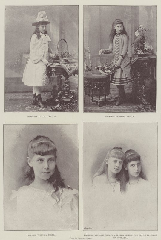 Princesa Victoria Melita de Saxe-Coburg e Gotha de English Photographer