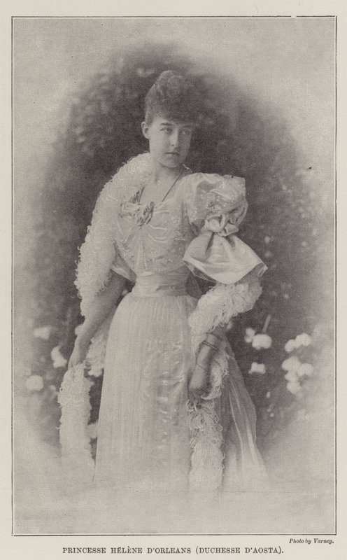 Princesa Helene d&39;Orleans (Duquesa de Aosta) de English Photographer
