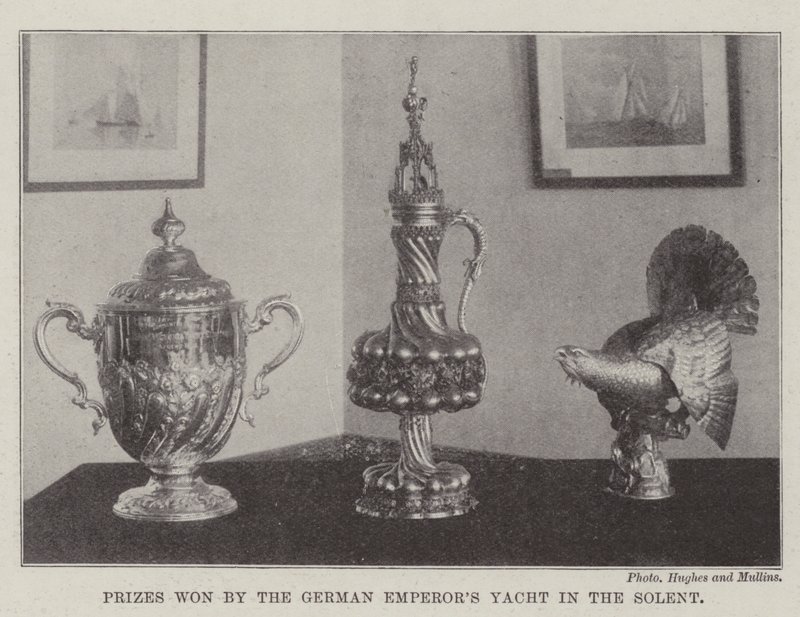Prêmios ganhos pelo Iperador dos Imperadores Alemães no Solent de English Photographer