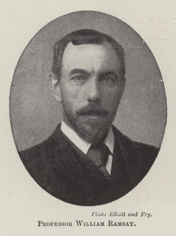 Professor William Ramsay de English Photographer