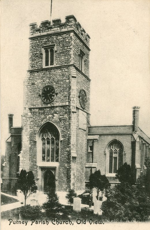 Igreja de Putney, em Londres de English Photographer