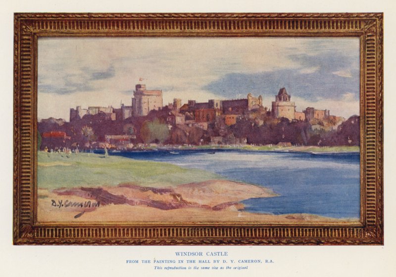 Casa de bonecas da Rainha Maria: Castelo de Windsor (fotografia a cores) de English Photographer