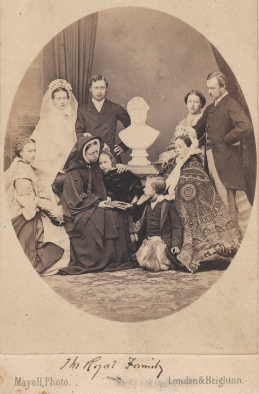 Rainha Vitória e Príncipe Albert de English Photographer