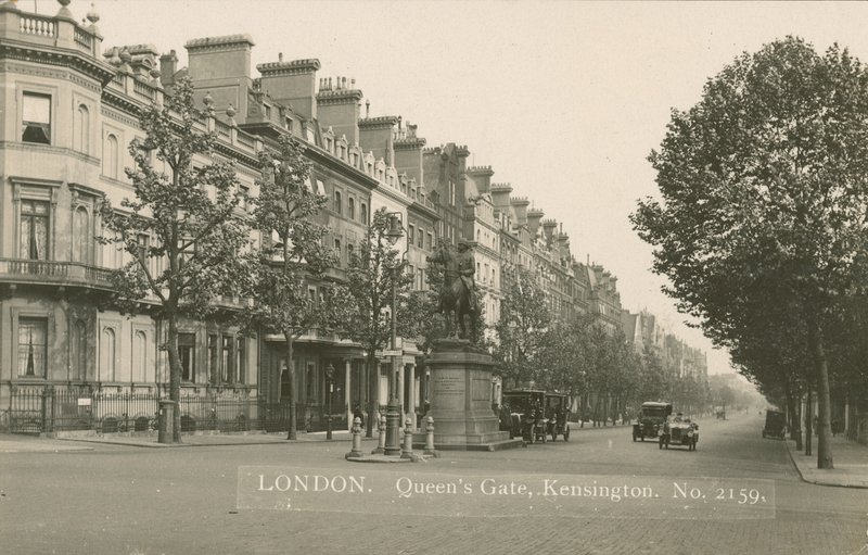 Portão de Queens, Kensington, Londres de English Photographer