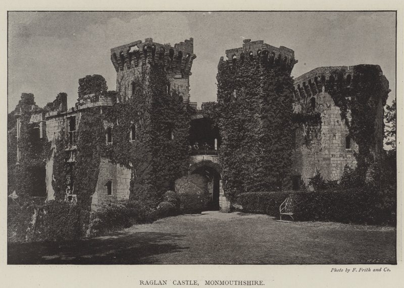 Raglan Castle, Monmouthshire de English Photographer