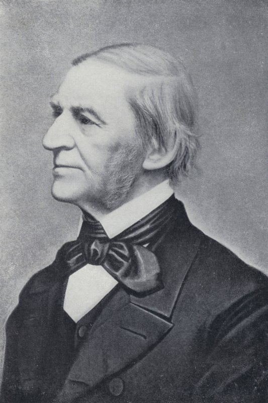 Ralph Waldo Emerson (foto a p/b) de English Photographer
