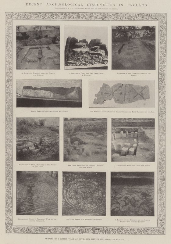 Descobertas Arqueológicas Recentes na Inglaterra de English Photographer