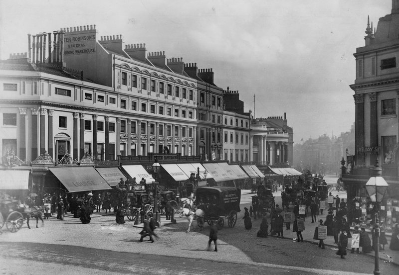 Regent Circus, Londres de English Photographer