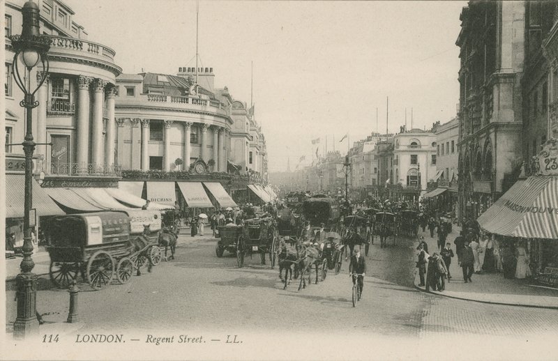 Regent Street, Londres de English Photographer