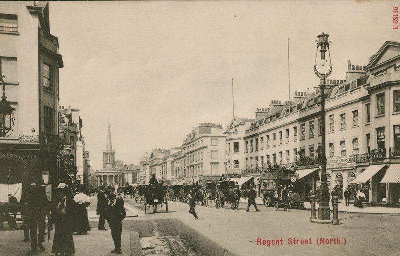Regent Street, Londres, norte de English Photographer
