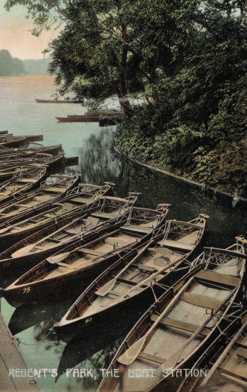 Regents Park, Londres, The Boat Station (foto) de English Photographer