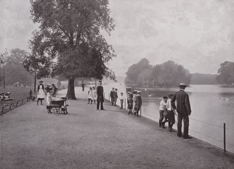 Regents Park, o lago de English Photographer