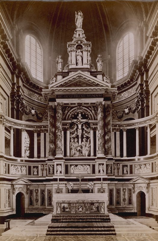 Replicas em St Pauls Cathedral de English Photographer