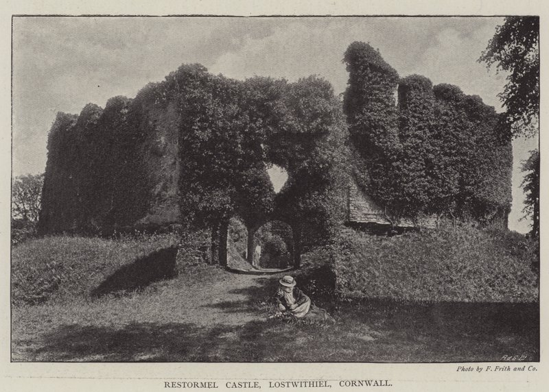 Castelo de Restormel, Lostwithiel, Cornwall de English Photographer