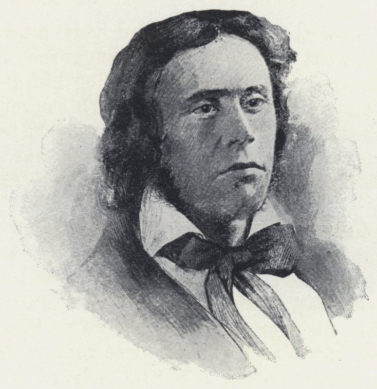 Richard Henry Dana, Jr (foto a p/b) de English Photographer