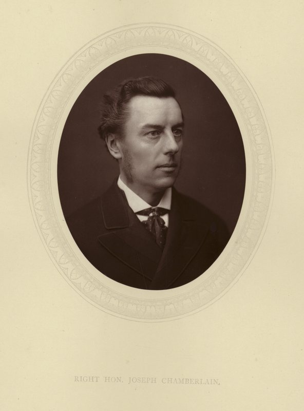 Hon certo Joseph Chamberlain de English Photographer