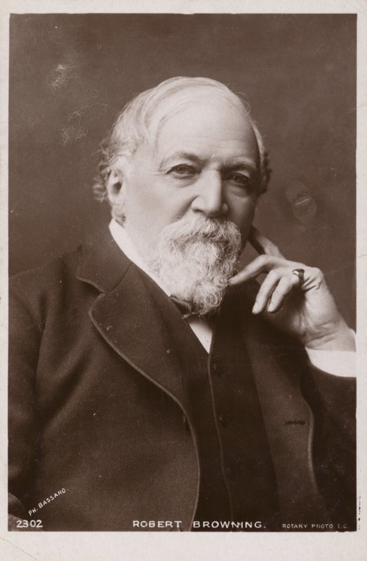 Robert Browning (1812-1889), poeta e dramaturgo inglês de English Photographer