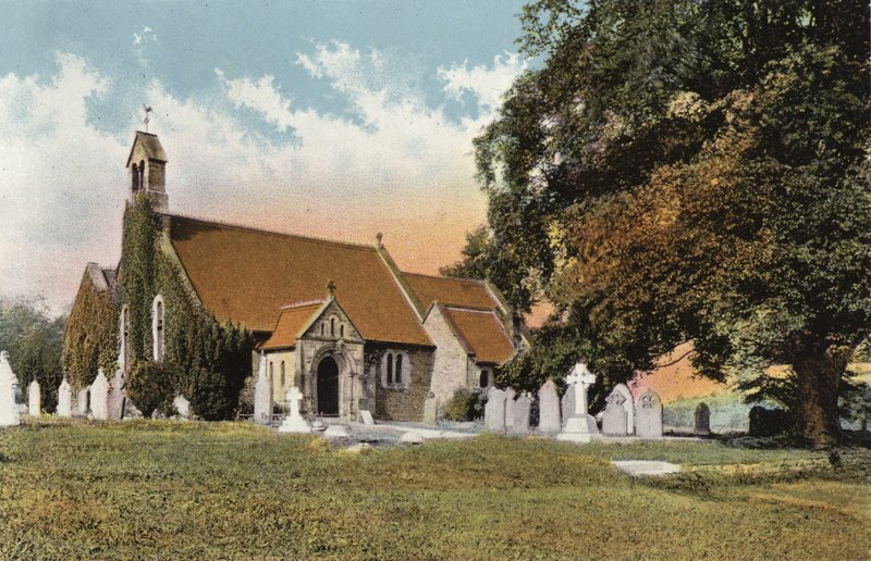 Igreja de Rowsley de English Photographer