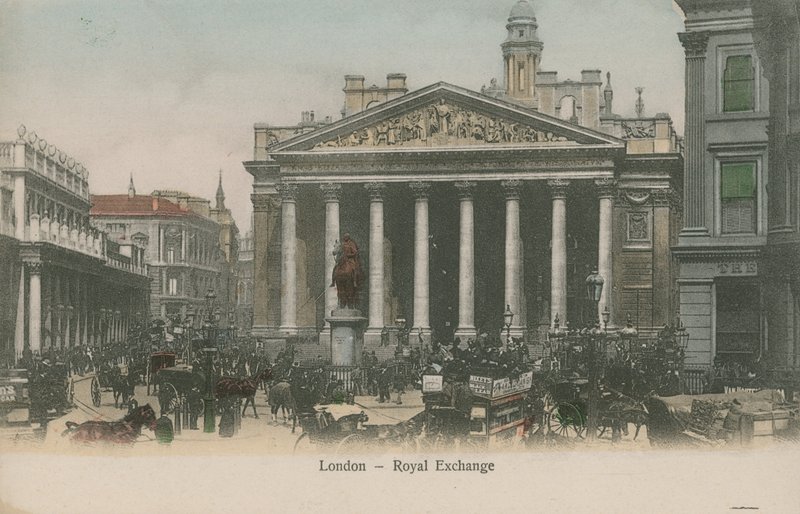 Royal Exchange, Londres de English Photographer