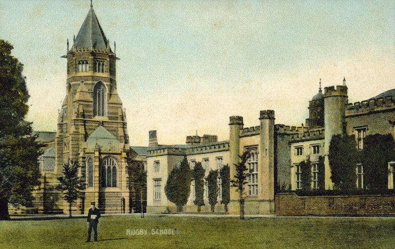 Rugby School, Warwickshire (foto colorida) de English Photographer