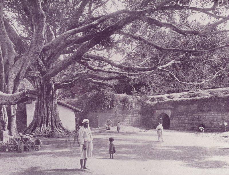 Sally Port Gate, onde Tipu Sultan foi morto, Seringapatam de English Photographer