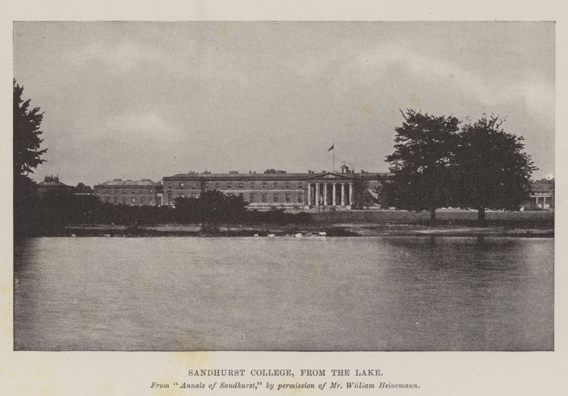 Sandhurst College, do Lago de English Photographer