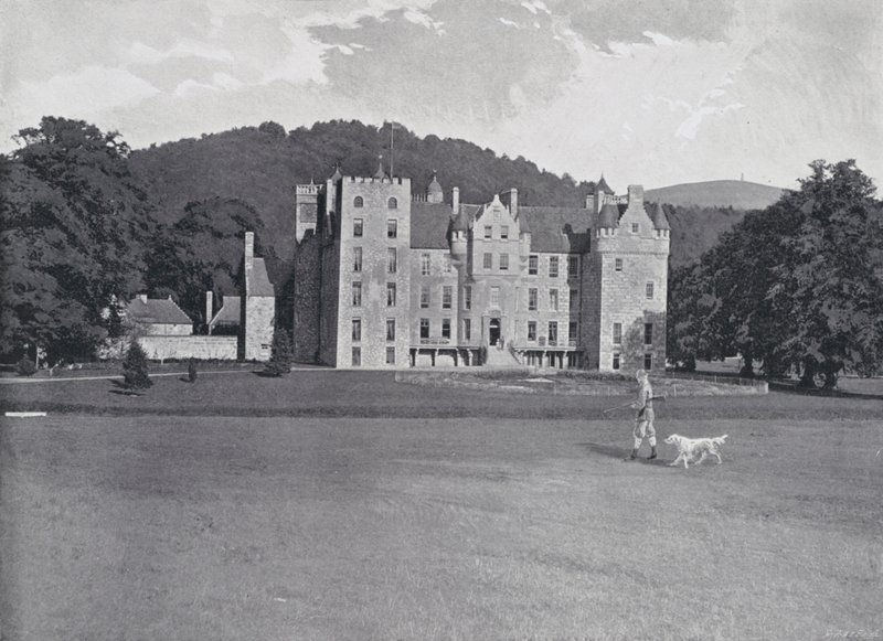 Escócia: Castelo de Aboyne (foto a p/b) de English Photographer