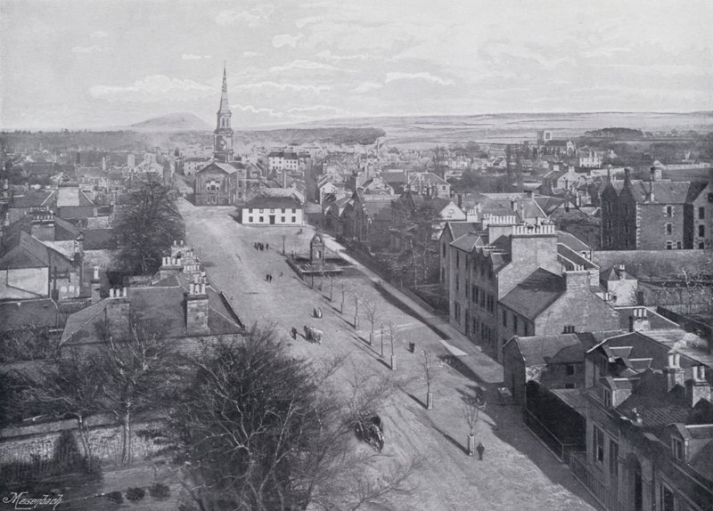Escócia: Haddington (foto a p/b) de English Photographer