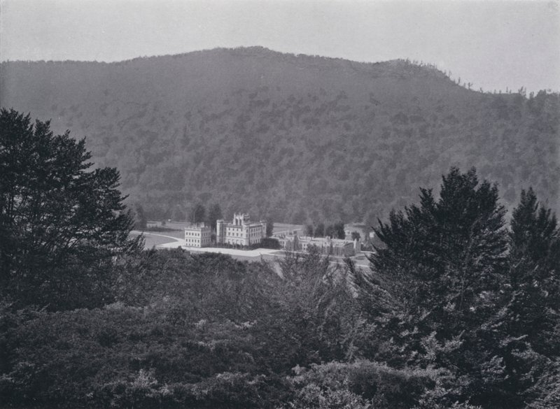 Escócia: Castelo de Taymouth (foto a p/b) de English Photographer