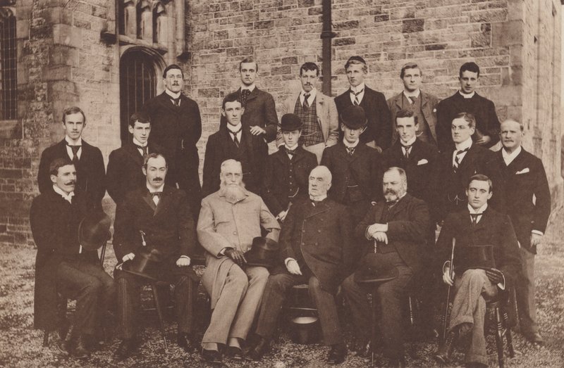 Sedbergh: Grupo de Sedberghianos Antigos (foto a p/b) de English Photographer
