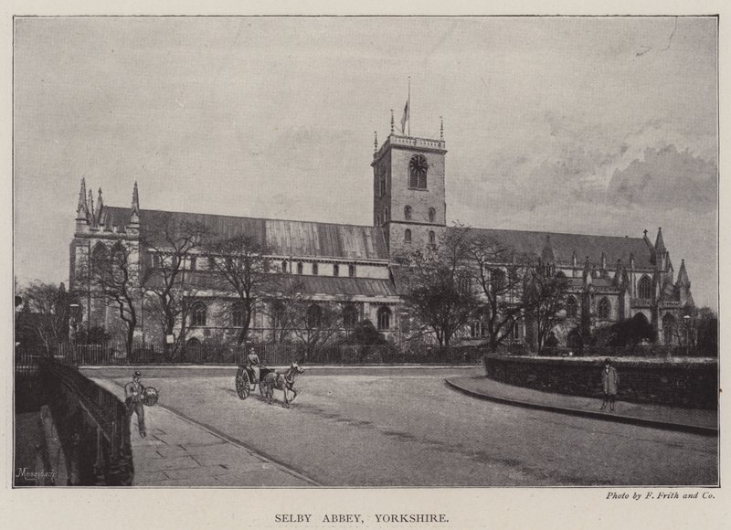 Abadia de Selby, Yorkshire de English Photographer