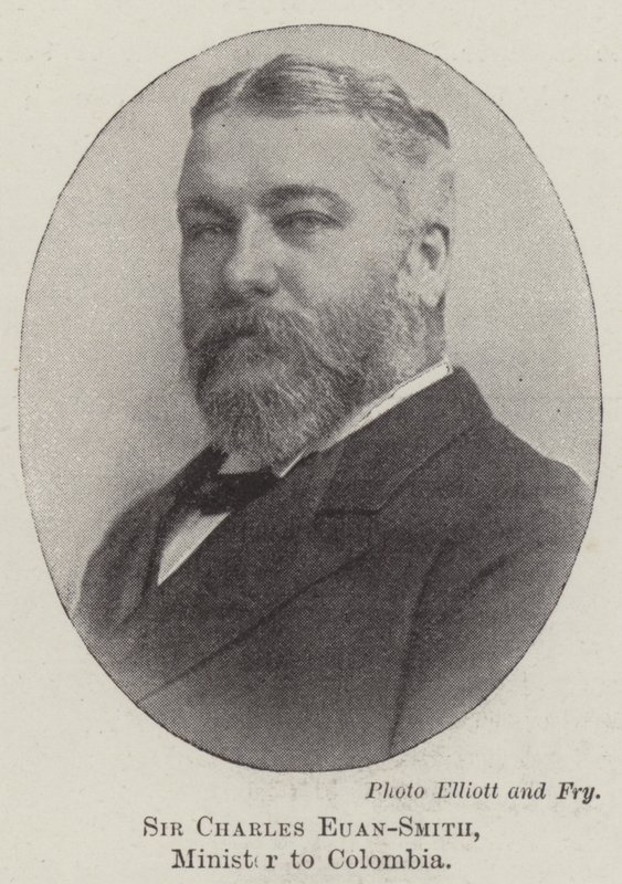 Sir Charles Euan-Smith, Ministro da Colômbia de English Photographer