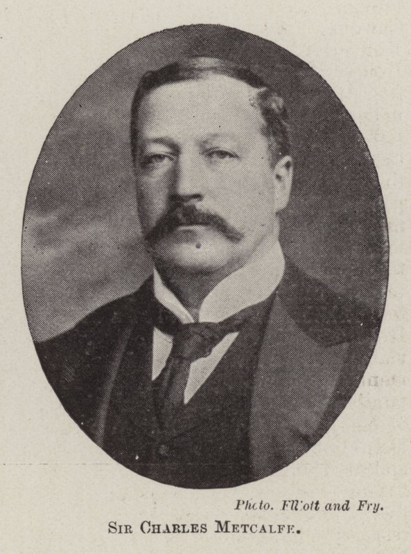 Sir Charles Metcalfe de English Photographer