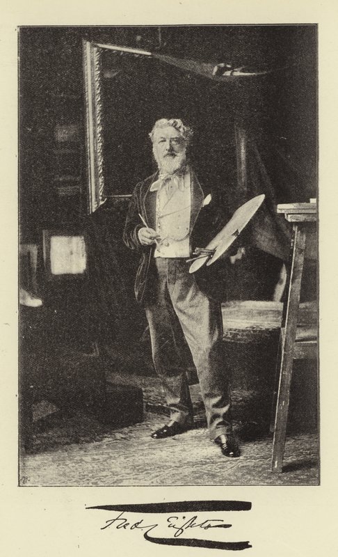 Sir Frederick Leighton, presidente da Royal Academy de English Photographer