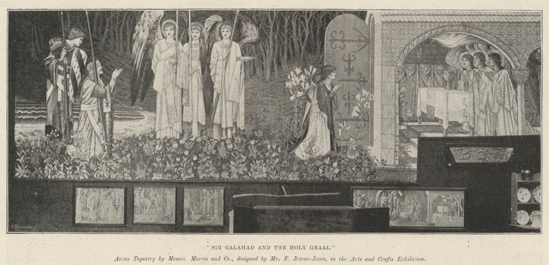 Sir Galahad e o Santo Graal de English Photographer