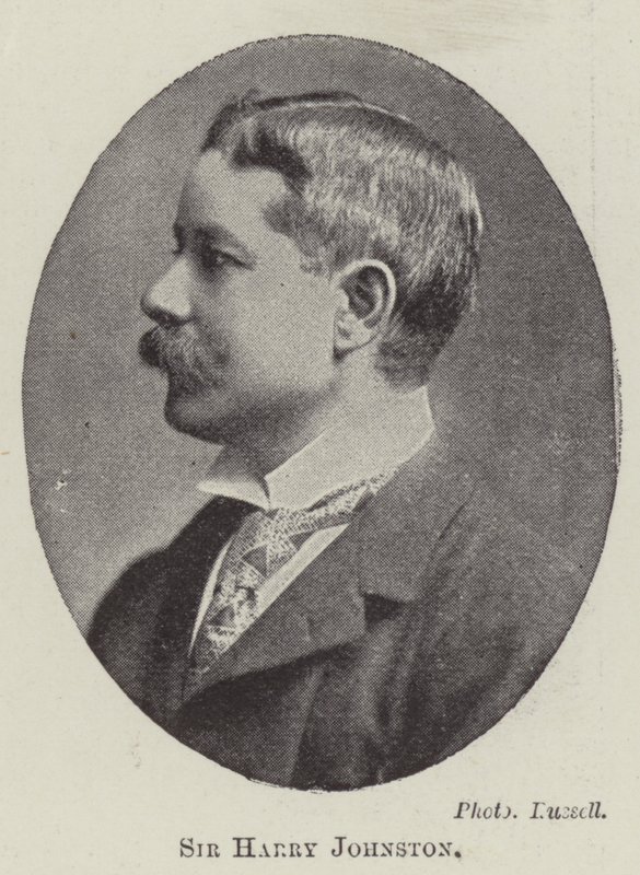 Sir Harry Johnston de English Photographer