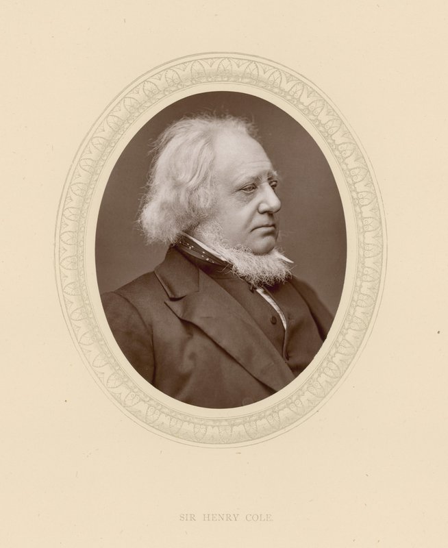 Sir Henry Cole, primeiro diretor do Victoria and Albert Museum de English Photographer