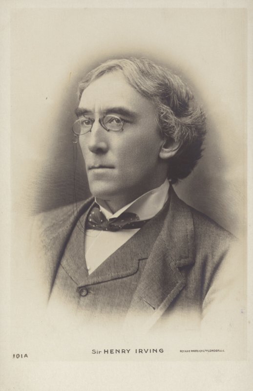 Sir Henry Irving, ator de teatro inglês de English Photographer