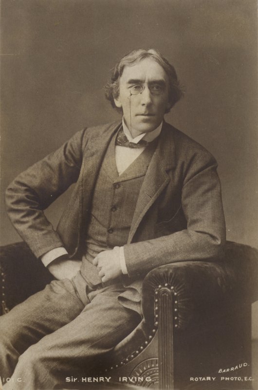 Sir Henry Irving, ator de teatro inglês de English Photographer