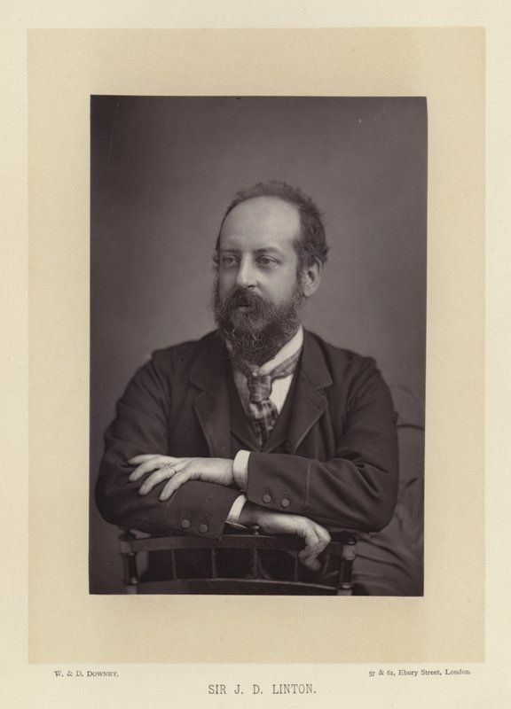 Sir James Dromgole Linton, aguarelista de English Photographer
