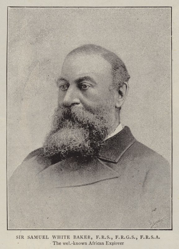 Sir Samuel White Baker, FRS, FRGS, FRSA de English Photographer