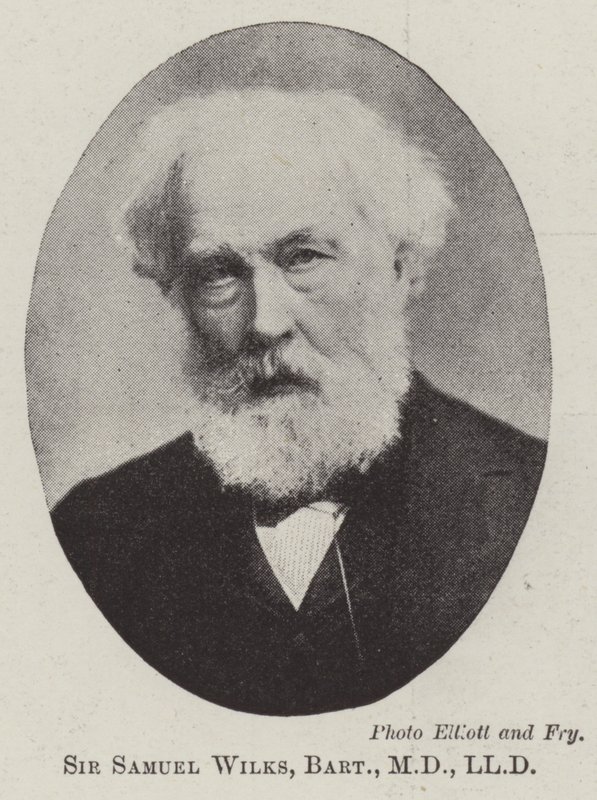 Sir Samuel Wilks, Baronete, MD, LLD de English Photographer