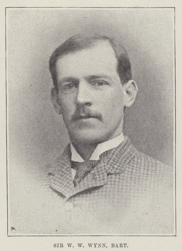Sir WW Wynn, baronete de English Photographer
